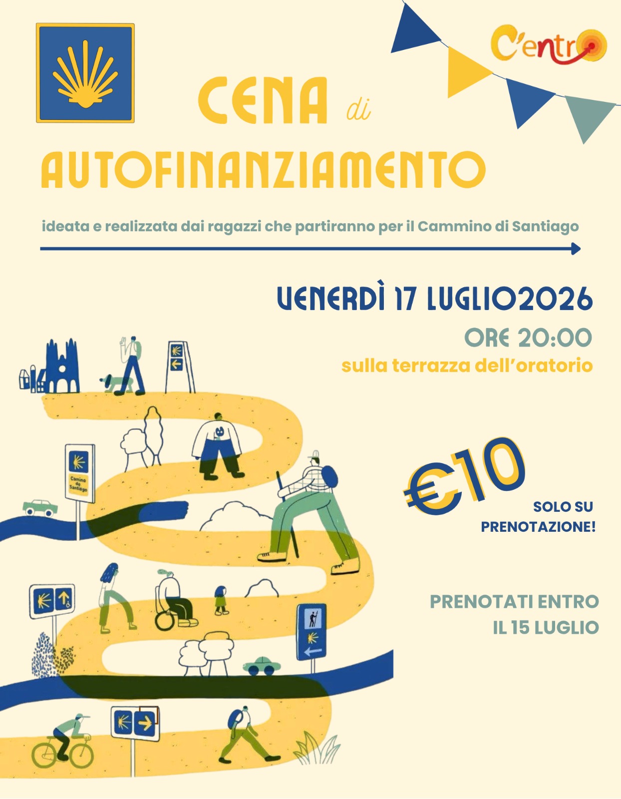 Cena di autofinanziamento Santiago
